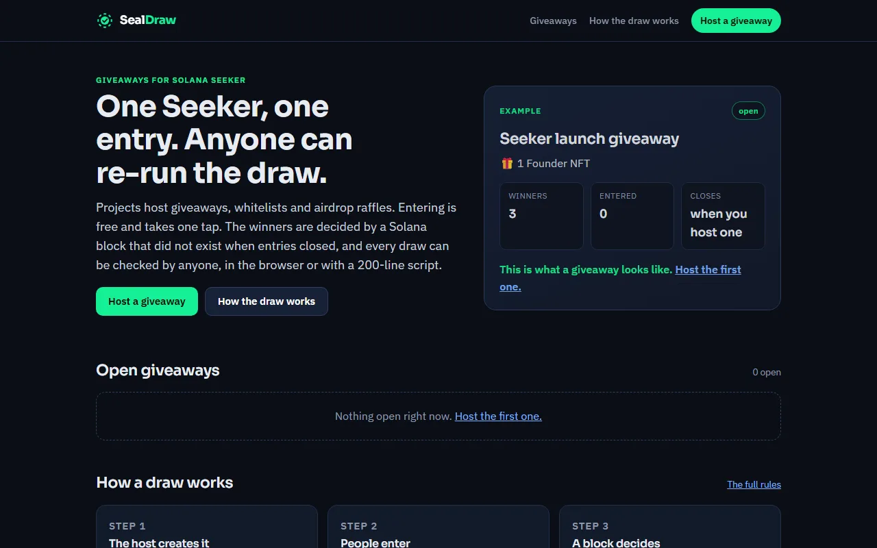 SealDraw